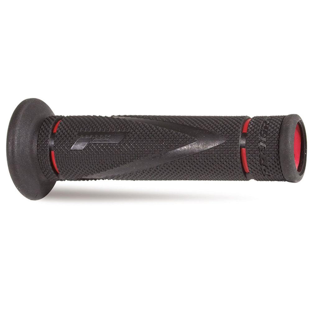 PROGRIP - Extra Strong Open End 838 - GP Racing Grips - Black/Red